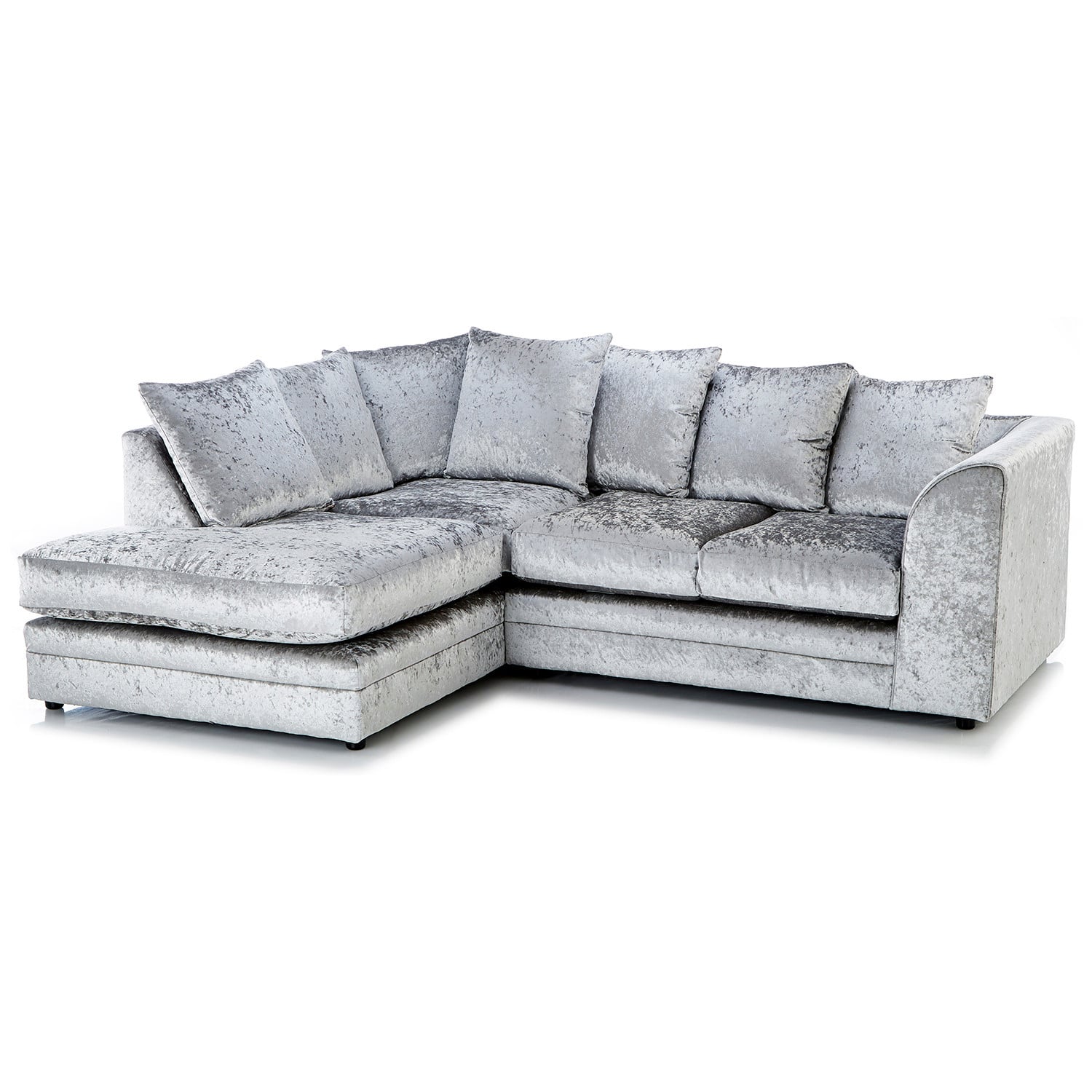 Crushed Velvet Furniture Sofas Beds, Grey Velvet Sofa Bed Uk