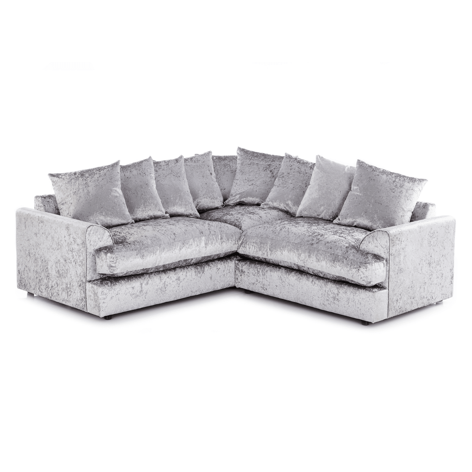 Crushed Velvet Furniture Sofas Beds, Velvet Corner Sofa Bed Grey